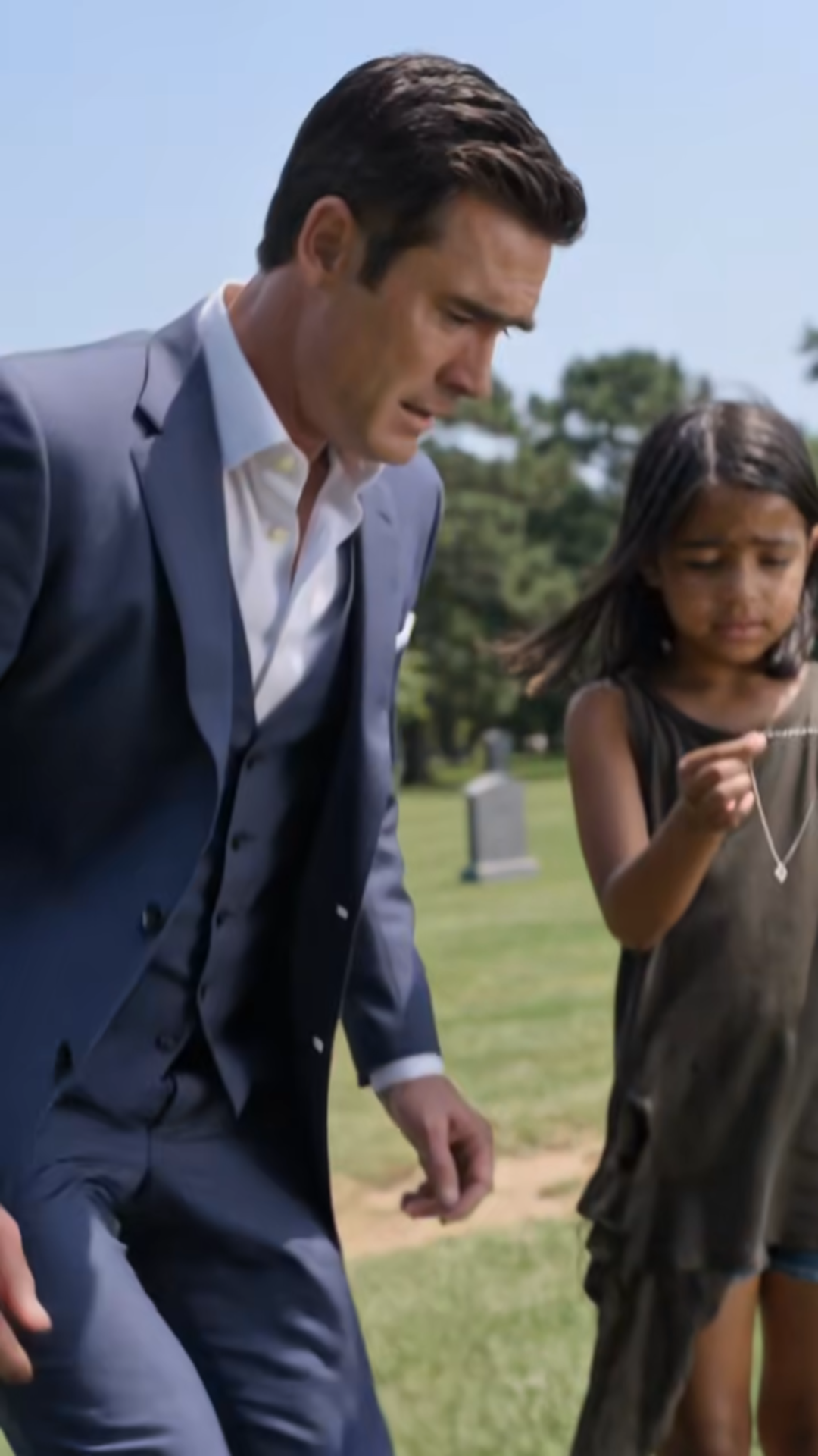 “At His Wife’s Grave, a Girl Handed Him the Truth He Was Never Meant to Find”