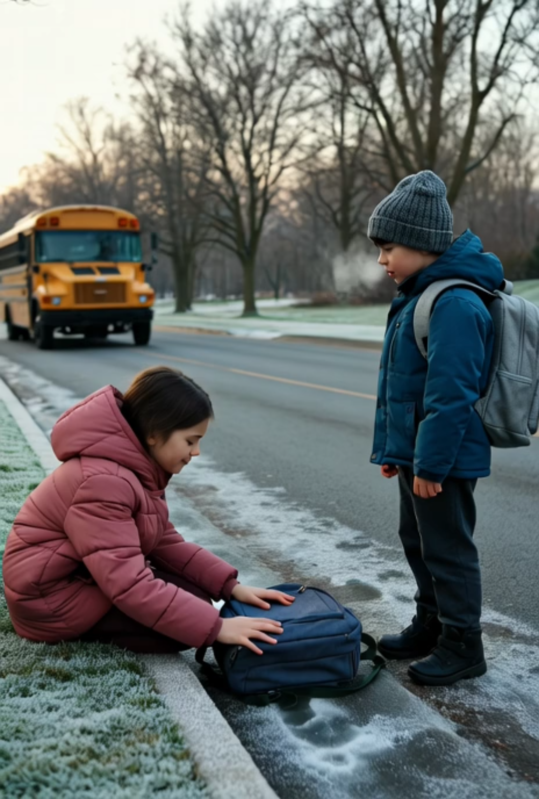The Bus Saw Them… And Drove Away Anyway