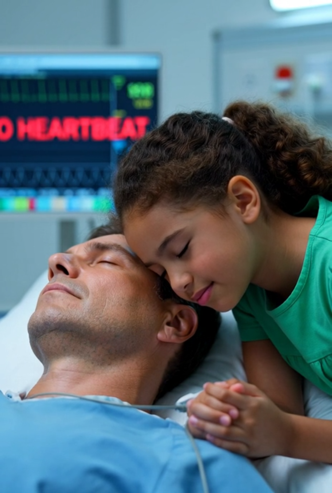 A six-year-old janitor’s daughter quietly wandered into the ICU and sat beside a man who had been unconscious for months.