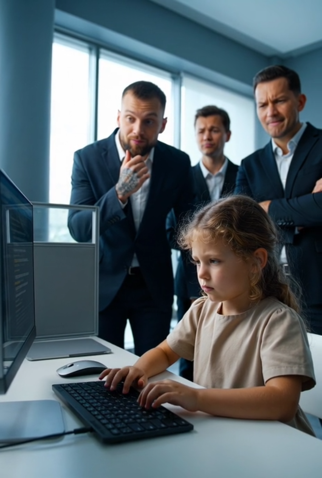 The Janitor’s Daughter No One Noticed… Until Everything Started Failing