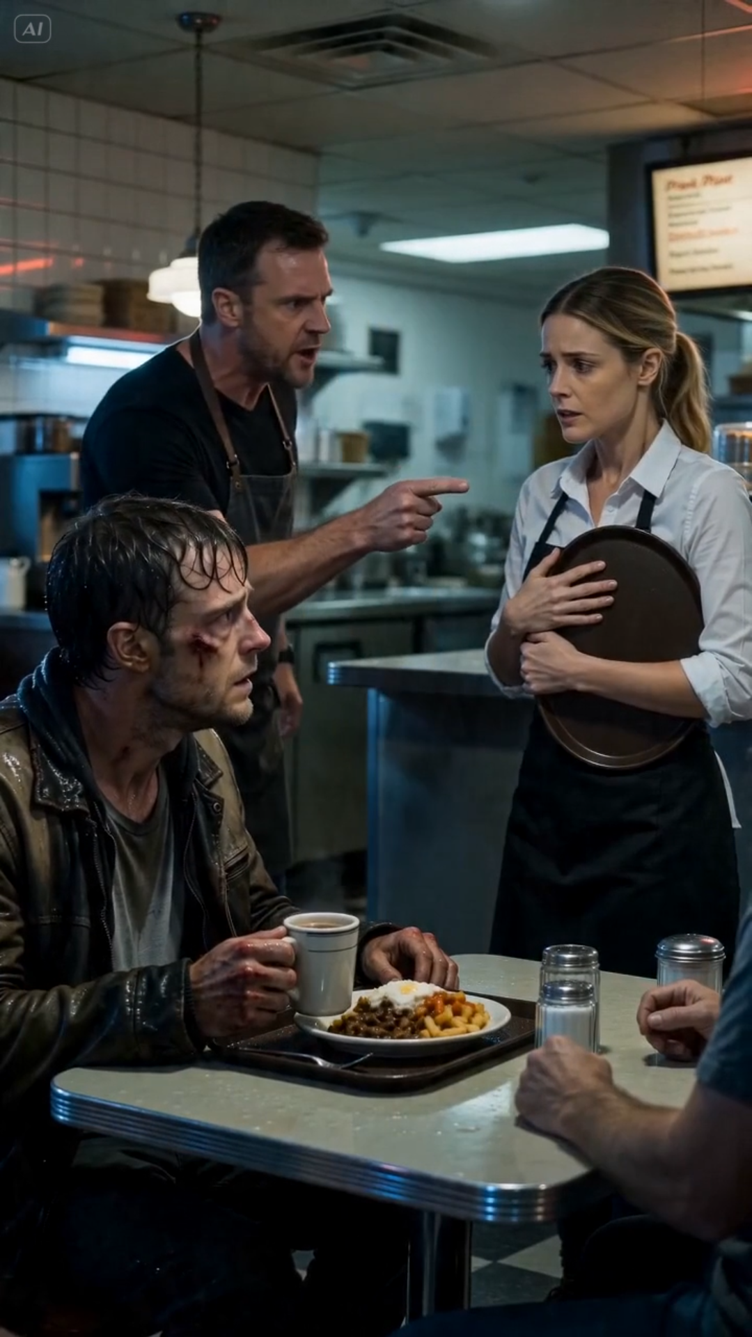 The Waitress Fed a Homeless Man—Then He Revealed He Owned the Diner