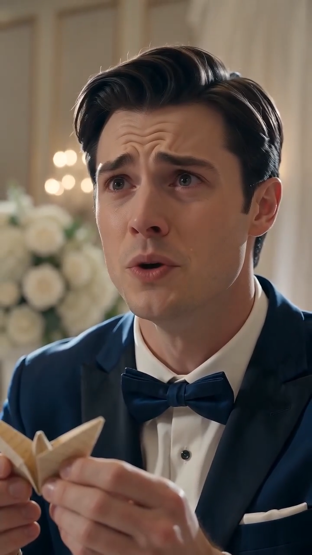 The Paper Crane That Stopped a Wedding