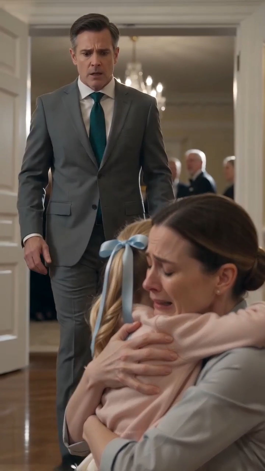 THE HOUSEKEEPER IN THE BALLROOM