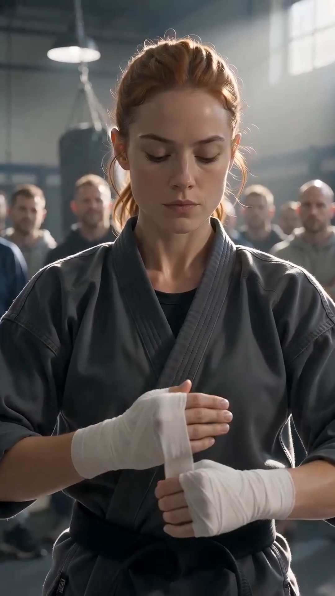 THE WOMAN WHO TAUGHT THE ROOM TO KNEEL