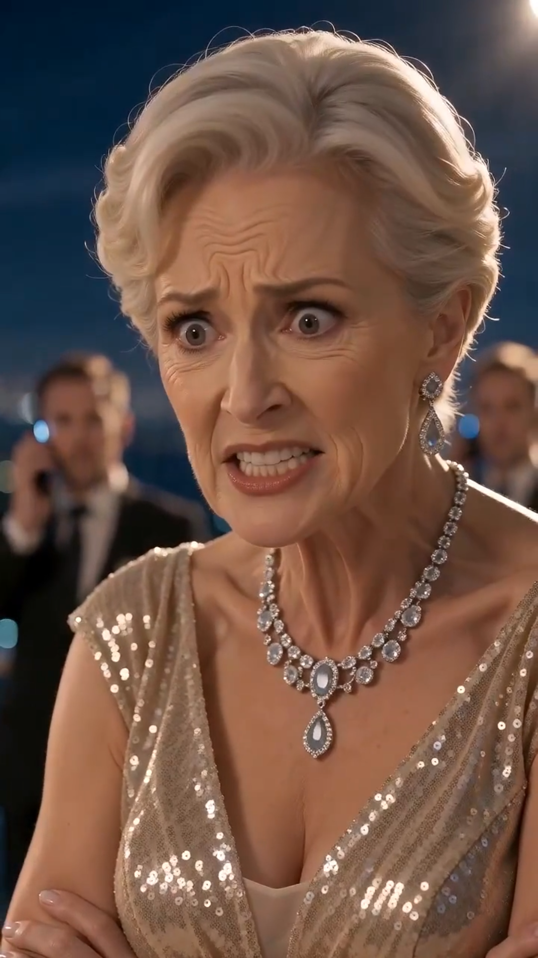 SHE SLAPPED A QUIET MOTHER AT A ROOFTOP GALA — THEN LEARNED WHO OWNED THE STORE BELOW