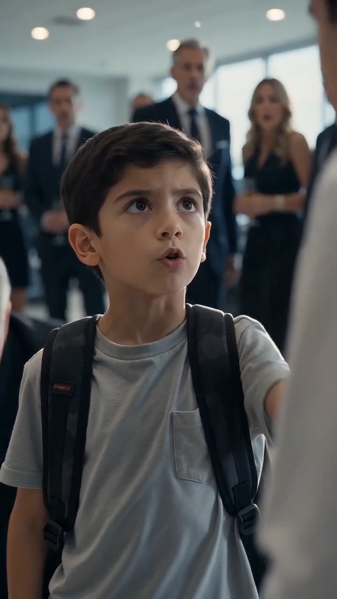 The Boy They Pushed to the Floor
