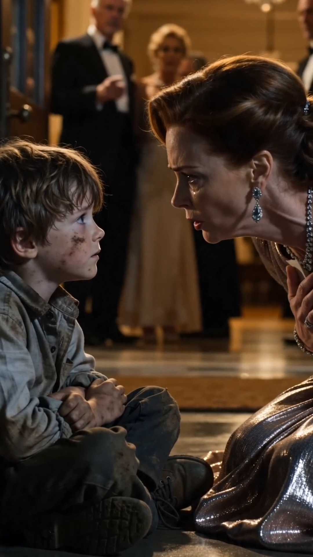 The Boy at the Mansion Door