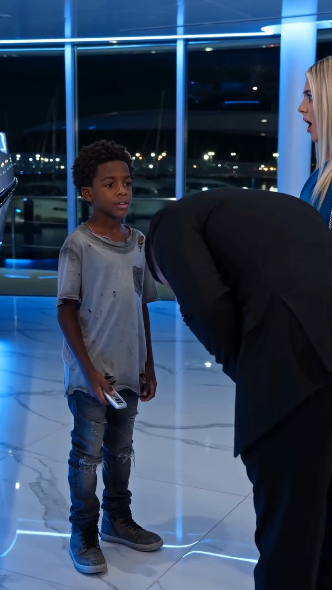 The Boy Everyone Laughed at in a Yacht Showroom
