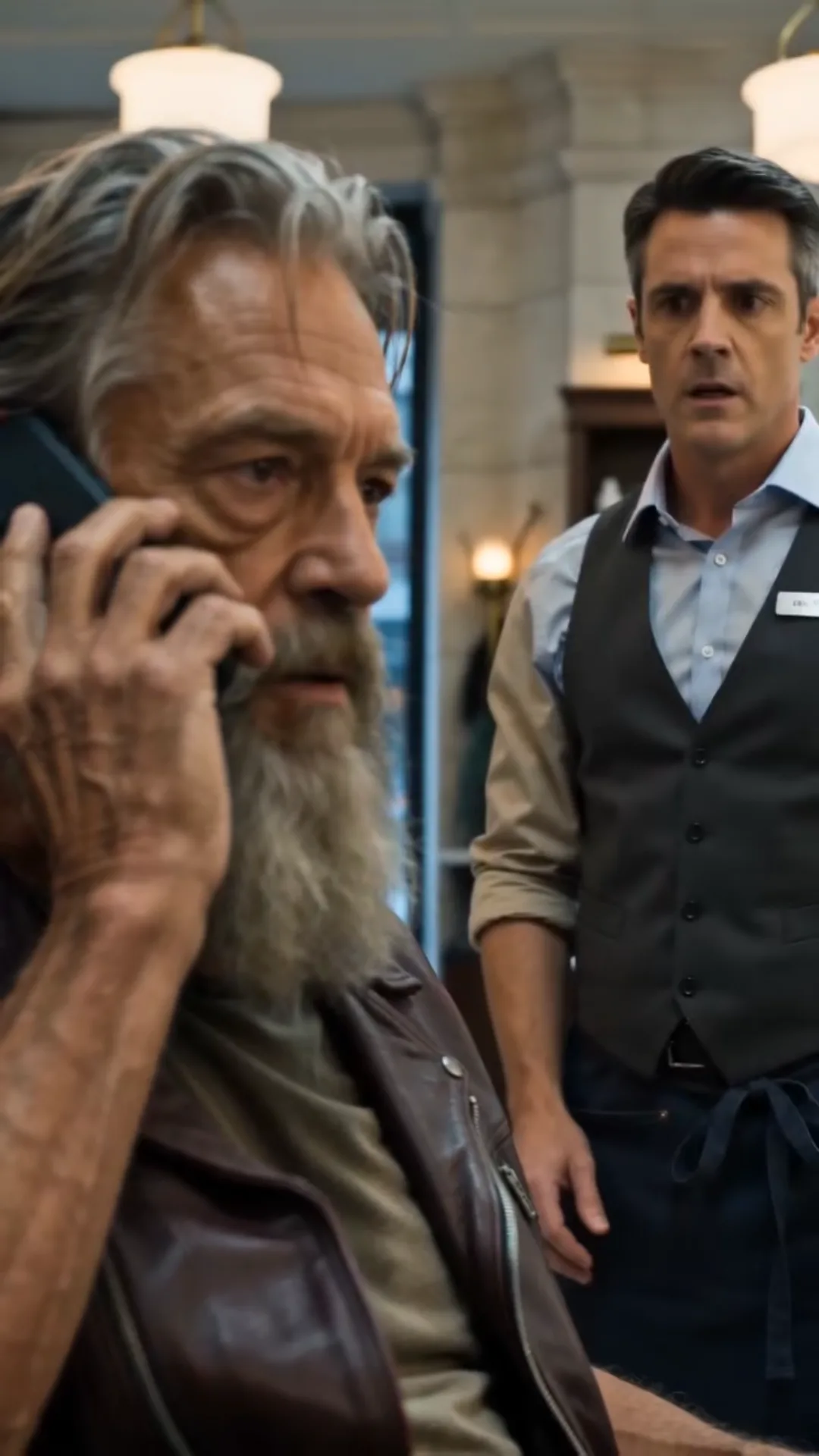 HE WALKED INTO A LUXURY CHICAGO BARBERSHOP LOOKING LIKE HE HAD NOTHING