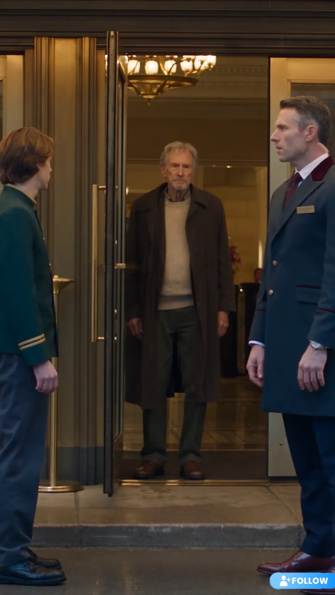 THE MAN AT THE DOOR