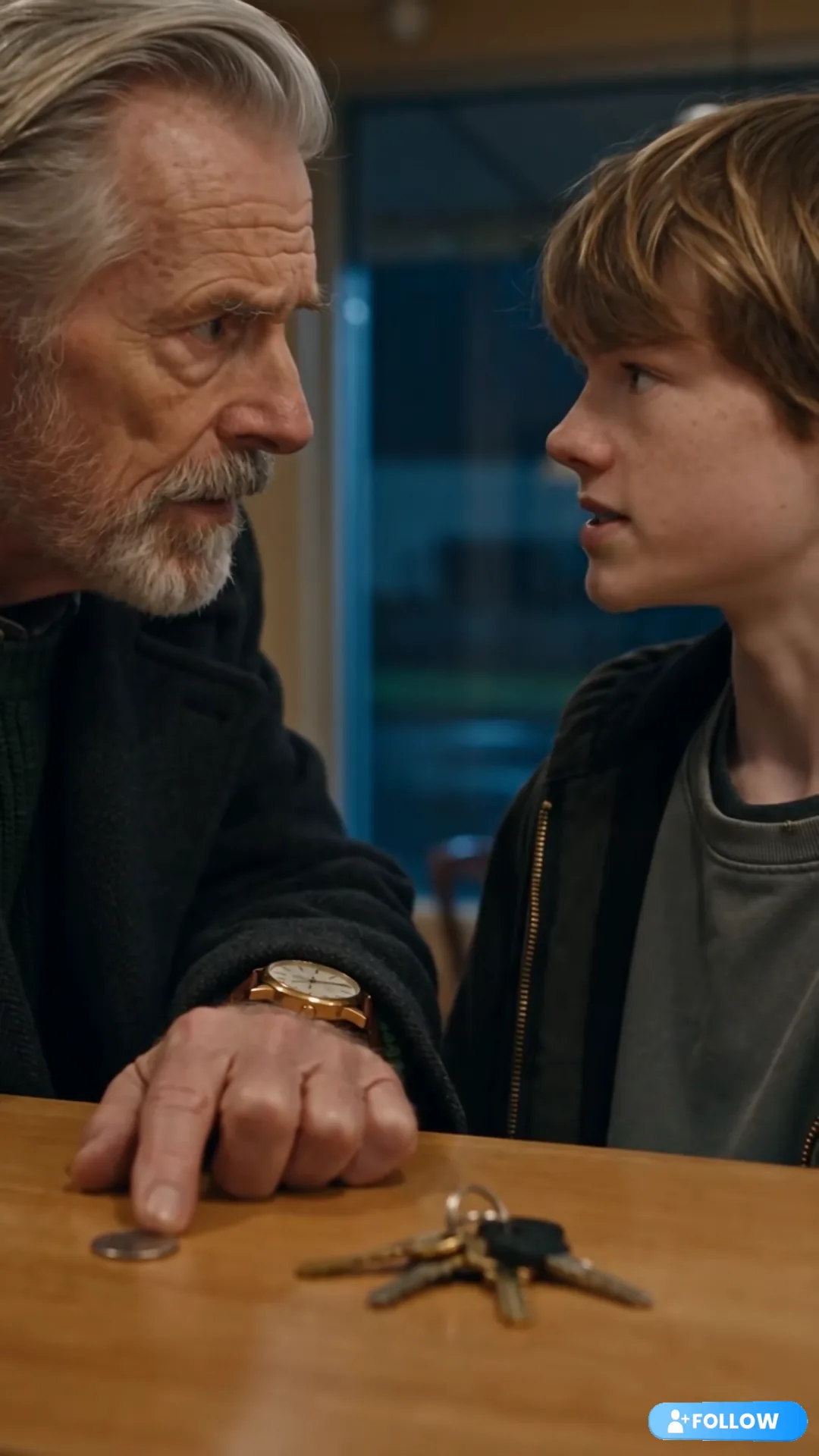 He Had One Coin — Until the Old Man Said, “He Stays.”
