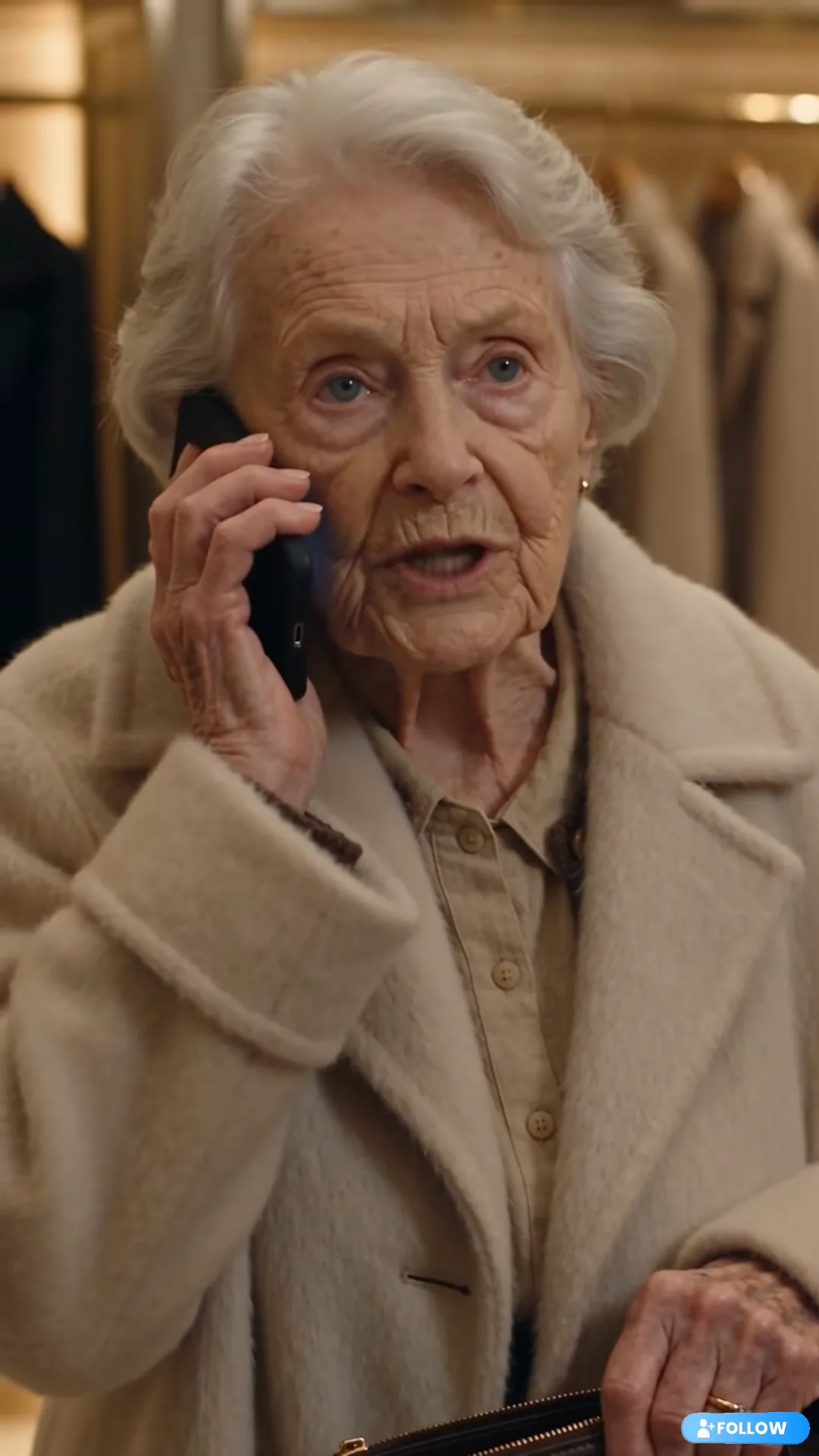 THE SALESWOMAN WHO HELPED THE WRONG OLD LADY