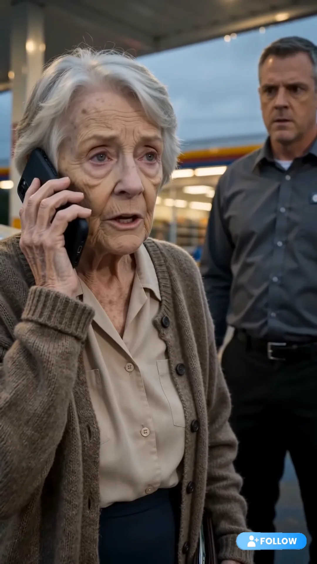THE GIRL WHO GAVE HER LAST TIPS TO AN OLD WOMAN