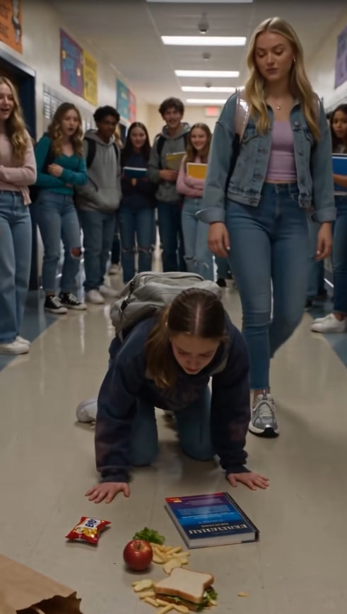 Brittany Humiliated Emily Over a Paper-Bag Lunch—Then the Principal Asked About the Girl Who Vanished After Brittany Did the Same Thing