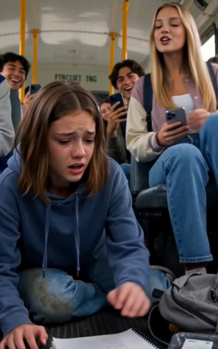 MADISON DRAGGED THE POOR GIRL FROM HER BUS SEAT—THEN THE DRIVER REVEALED THE PRINCIPAL HAD ALREADY BEEN WATCHING HER SINCE YESTERDAY