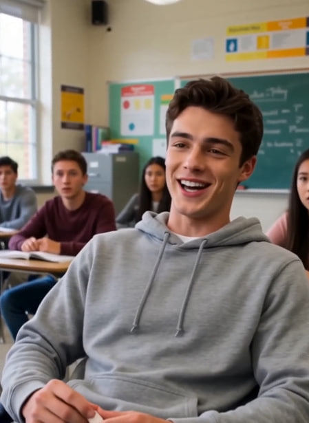 HE THREW CHALK AT HIS INJURED TEACHER AND MOCKED HER WHEELCHAIR—THEN A SECOND VIDEO EXPOSED WHY HE NEEDED HER TO LOSE CONTROL