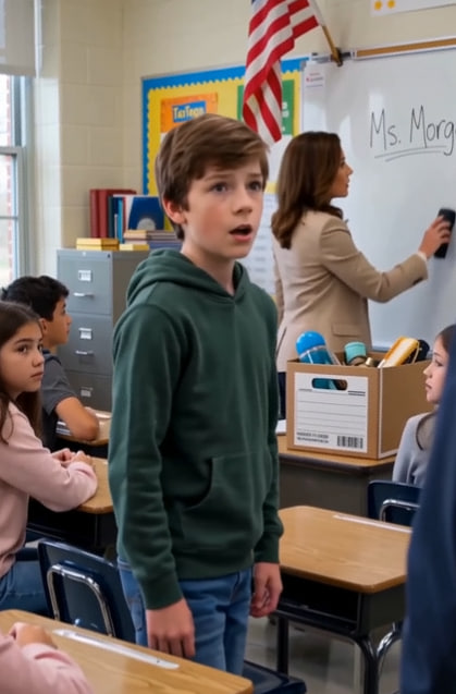 A Thirteen-Year-Old Exposed the Video His Father Edited to Ruin His Teacher—Then the Original Recording Revealed Why She Had Been Targeted