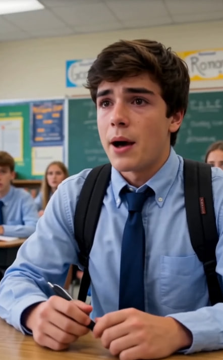 His Teacher Humiliated Him With a Piece of Chalk in Front of the Class—But the Phone Recording Under a Desk Exposed a Secret She Thought Was Buried