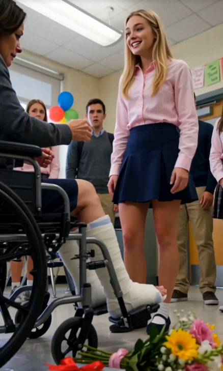 She Dropped Flowers at Her Injured Teacher’s Wheelchair and Mocked Her—Then the Superintendent Revealed Why He Already Knew Chloe’s Name