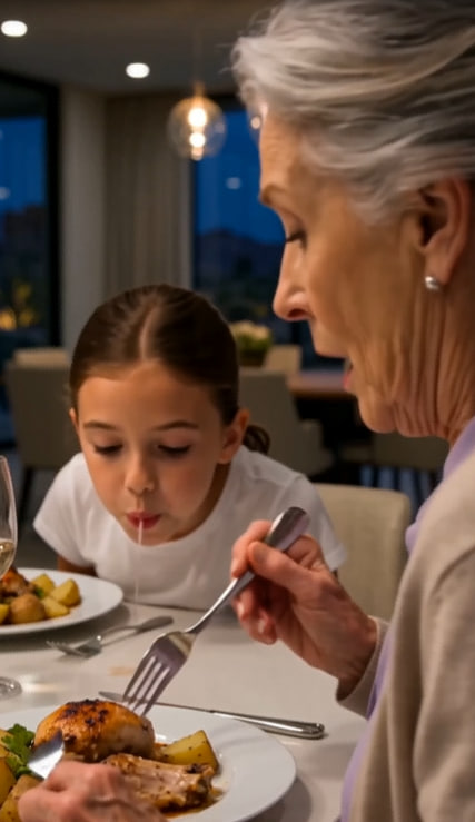 Her Granddaughter Spat on Her Dinner While Her Daughter Laughed—Then the Widow Opened the Garage Room Her Family Never Knew Richard Had Built