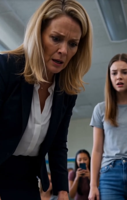 A Teacher Dumped a Fifteen-Year-Old Girl’s Backpack Before the Entire Class—Then One Black USB Exposed Why She Needed Everyone to Believe the Girl Was a Thief