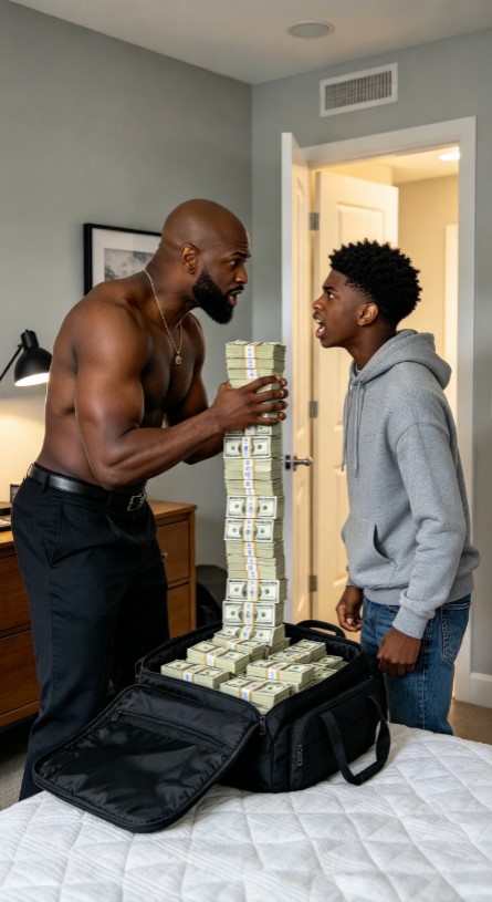 He Shoved a Bag of Cash Toward His Teenage Son—Then His Wife Revealed What the Money Had Really Bought, and Their Family Home Became a Battlefield