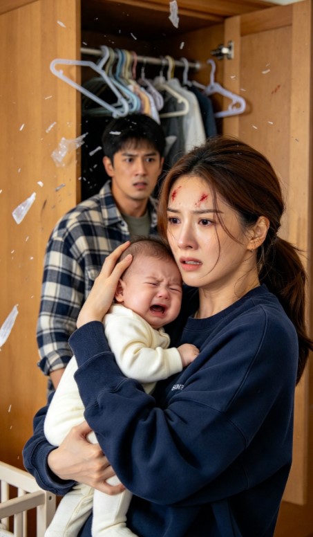 Her Mother-in-Law Dragged Her by the Hair Beside Her Crying Baby’s Crib—Then a Fallen Grocery Bag Exposed the Family Secret No One Was Supposed to Question