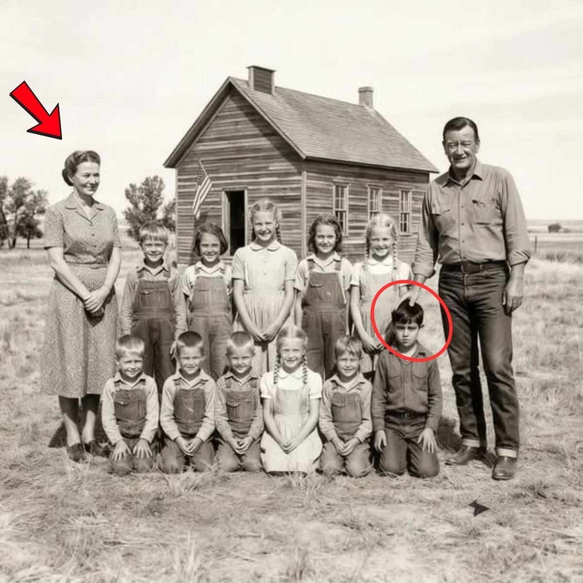 John Wayne received a letter from this teacher and did something no Hollywood star would do today… March 1961: a teacher in rural Montana asks her 12 students to write a single sentence to John Wayne.