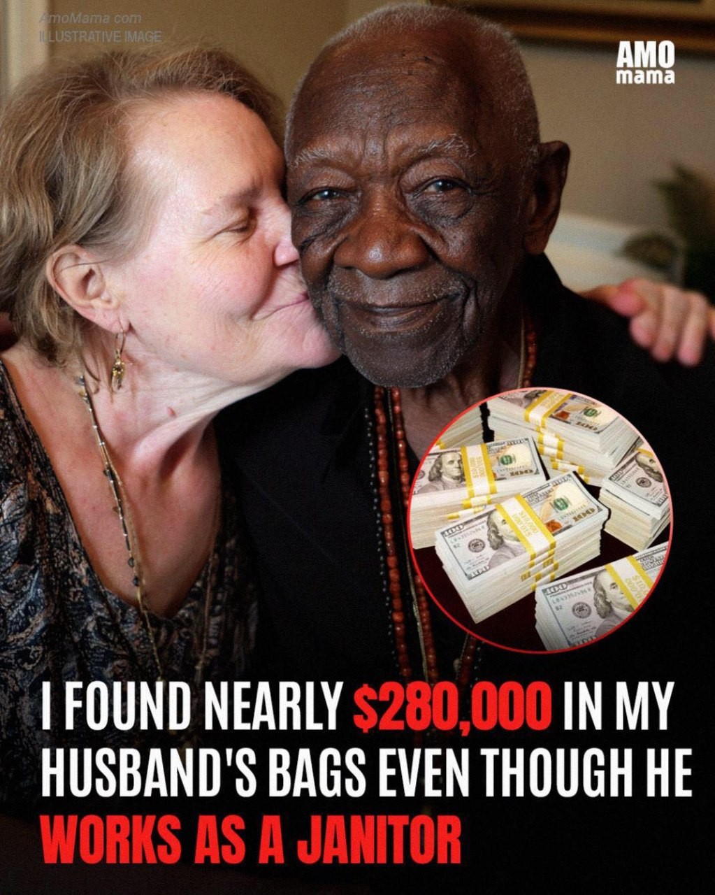 I Found Nearly $280,000 in My Husband’s Bags — Even Though He Works as a Janitor