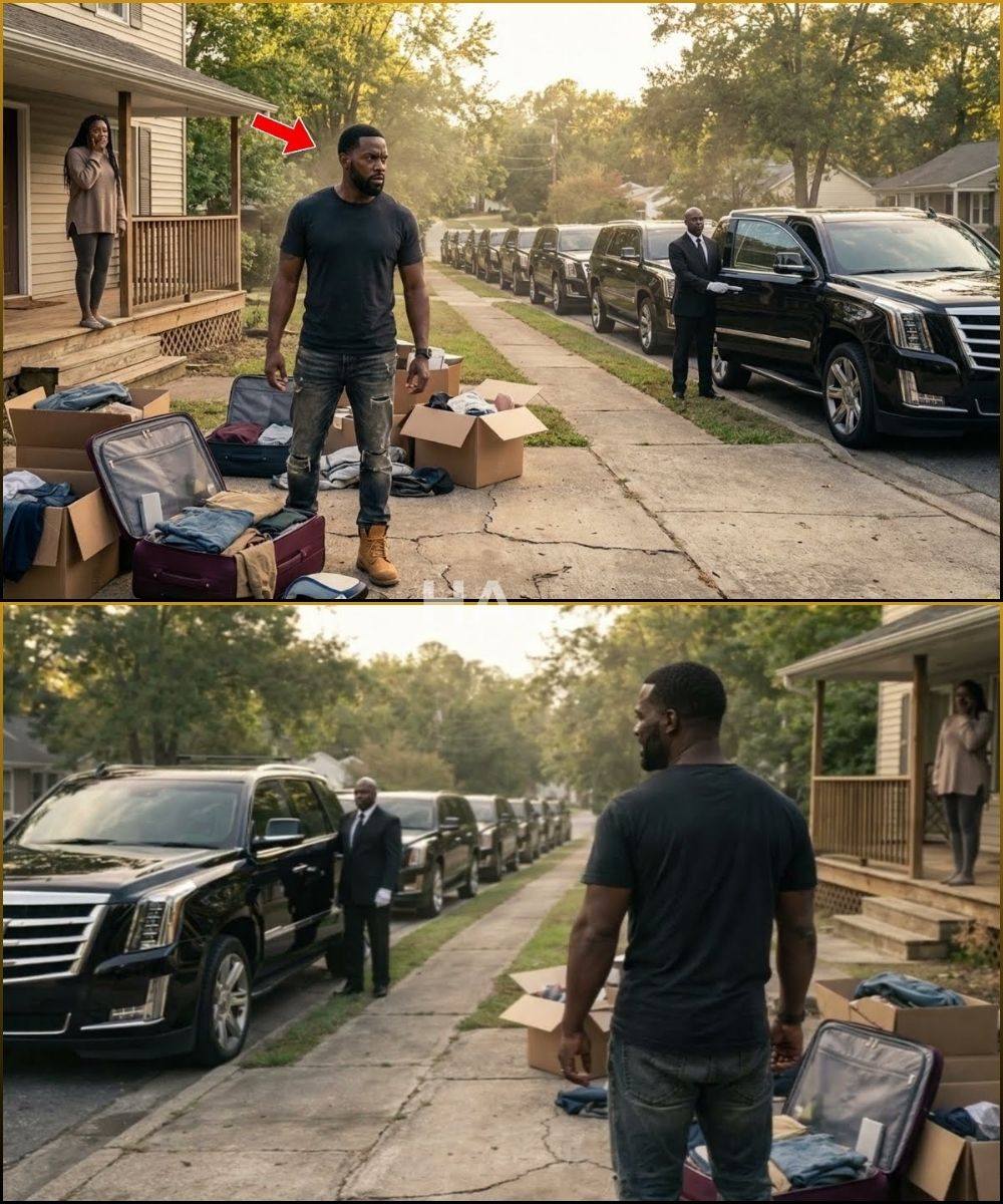 Unaware A Convoy Of 10 SUVs Was Picking Me Up, My Wife Threw Me Out Thinking I Was Poor