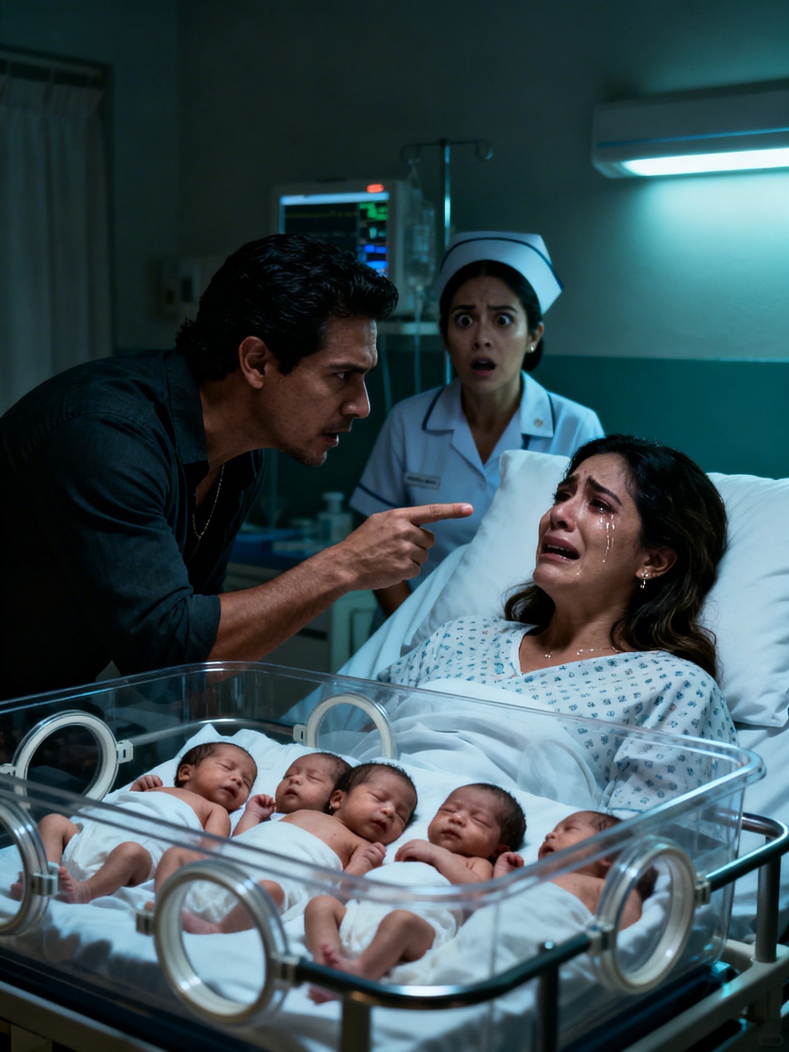 In 1995, he abandoned his wife at the hospital after the birth of five dark-skinned babies. Thirty years later, the truth revealed by a DNA test shook the world.