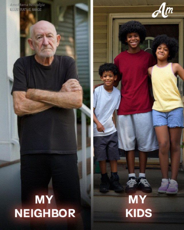 My Grumpy Neighbor Yelled at My Kids for 10 Years — When He Died, His Daughter Showed Up with a Box That Left Me Trembling