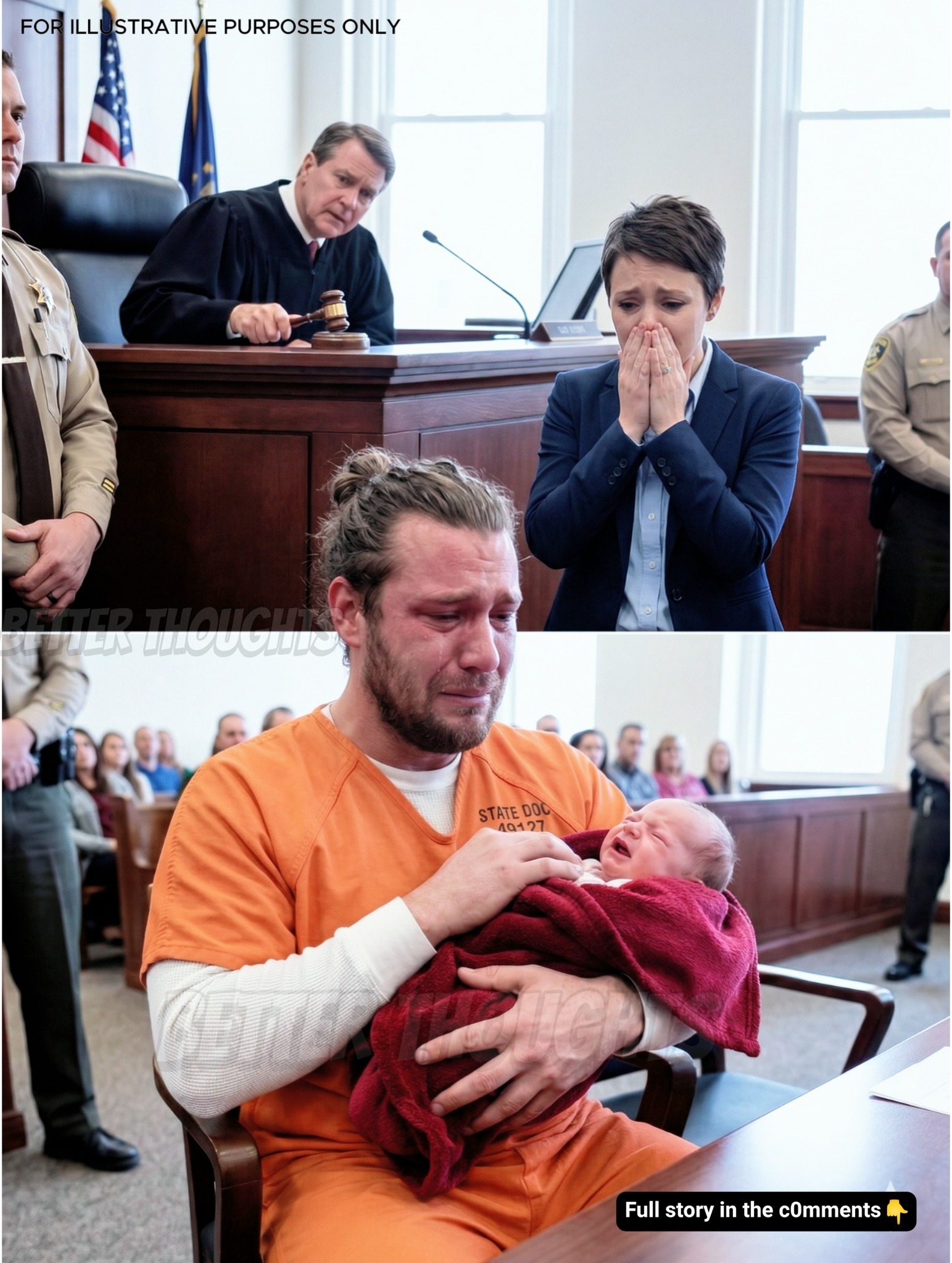 He Asked to Hold His Newborn Son for One Minute — What Happened Next Reopened His Entire Case