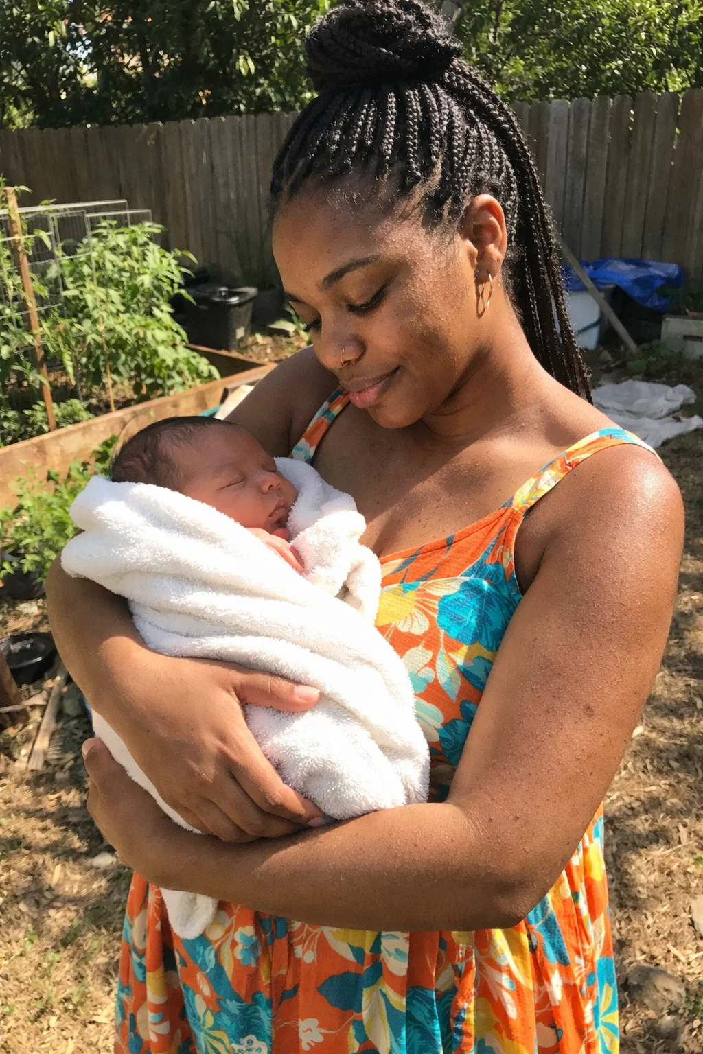 I returned home with my newborn baby — and discovered the lock had been changed.