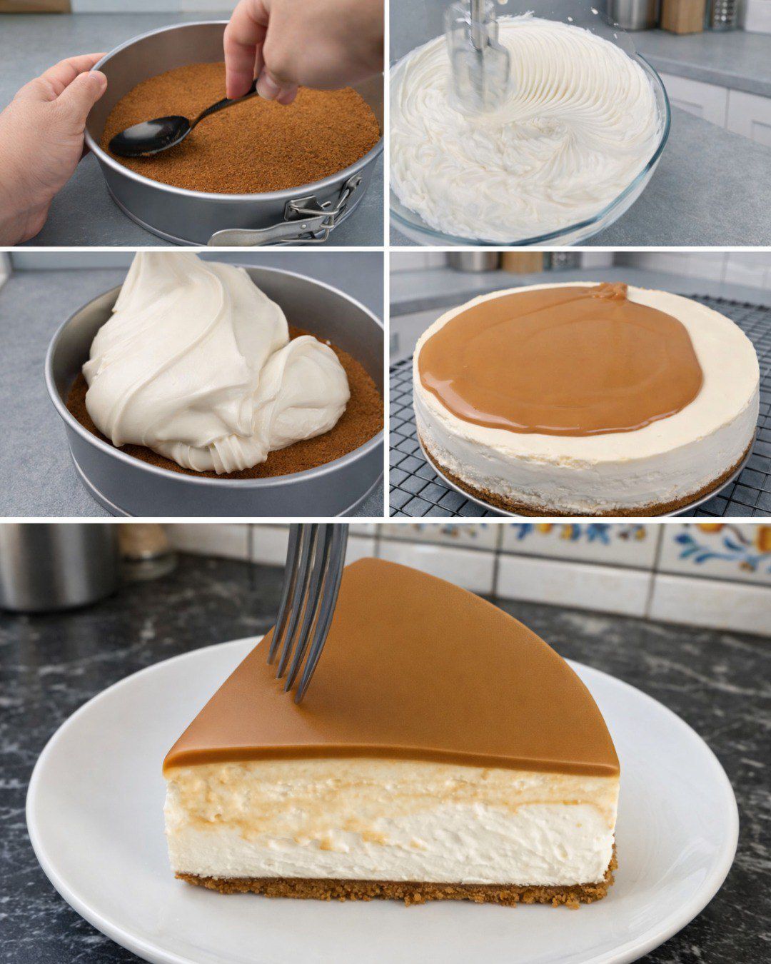 Easy No-Bake Biscoff Cheesecake Recipe