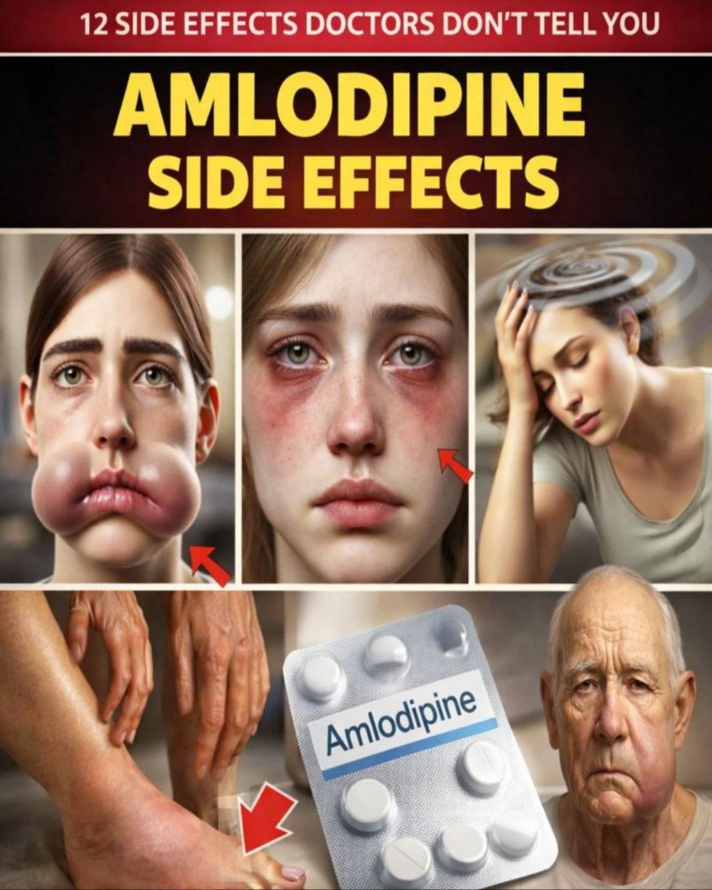 Things you should avoid when using Amlodipine
