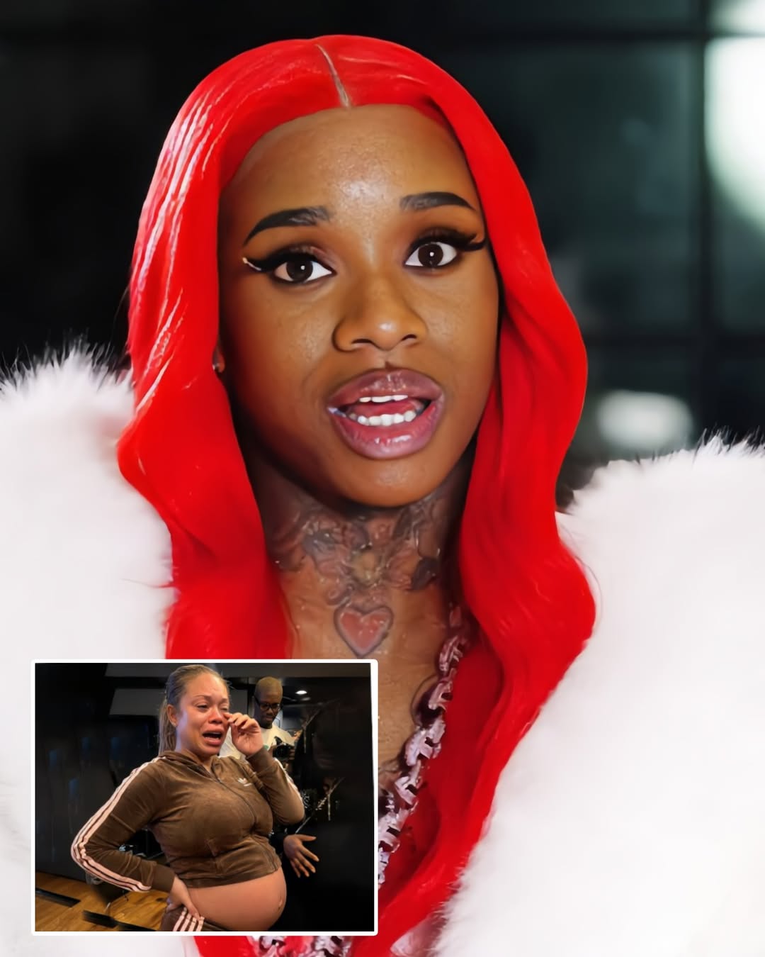 “IT’S HER KARMA” Latto throws a baby shower for her child with 21 Savage… but he ghosts her to stay with his wife and kids! | HO’