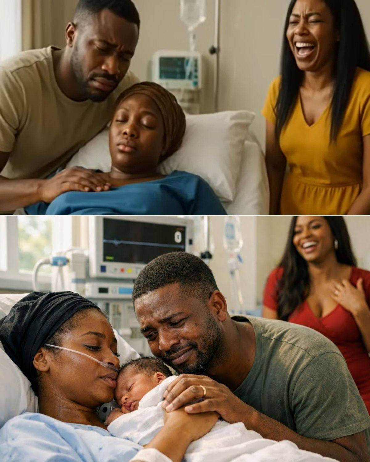 Pregnant Wife Díes In Labor As Mistress Laughs, But With Her Last Breath She Whispered “Please Tell