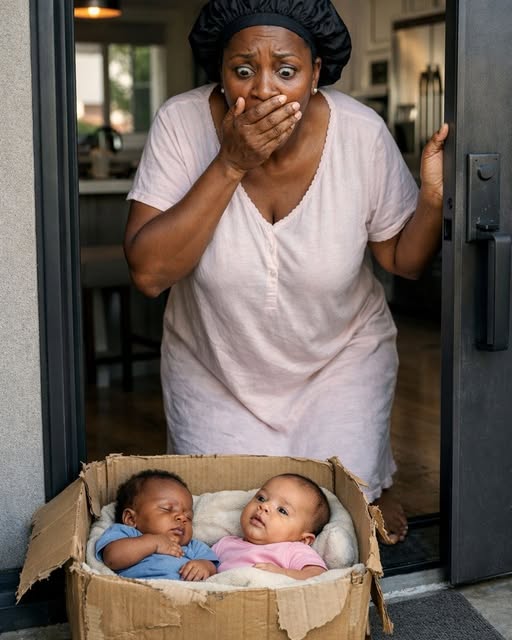 She Found Two strange Babies at Her Doorstep In Her New House At 6 a.m.