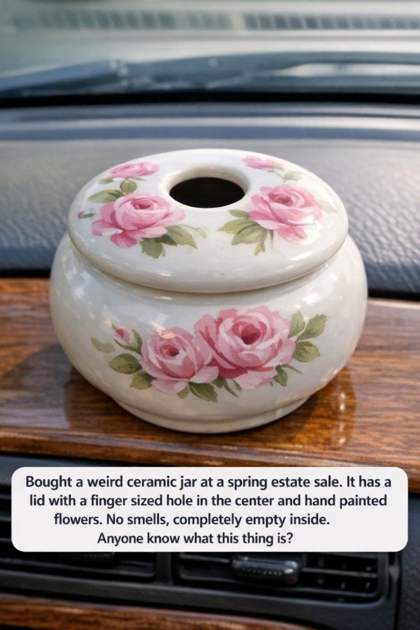 The Mystery of the Ceramic Jar: A Curious Estate Sale Find
