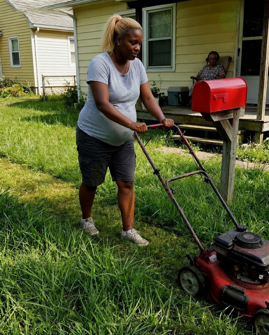 I Mowed the Lawn for the 82-Year-Old Widow Next Door – The Next Morning, a Sheriff Woke Me up with a Request That Made My Blood Run Cold