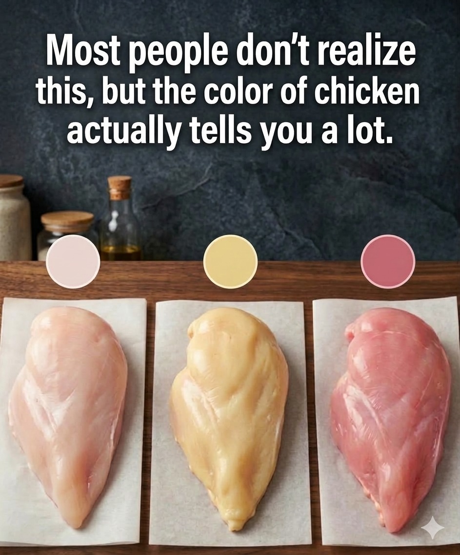 It’s surprising that the connection between chicken color and quality is still unclear to some.