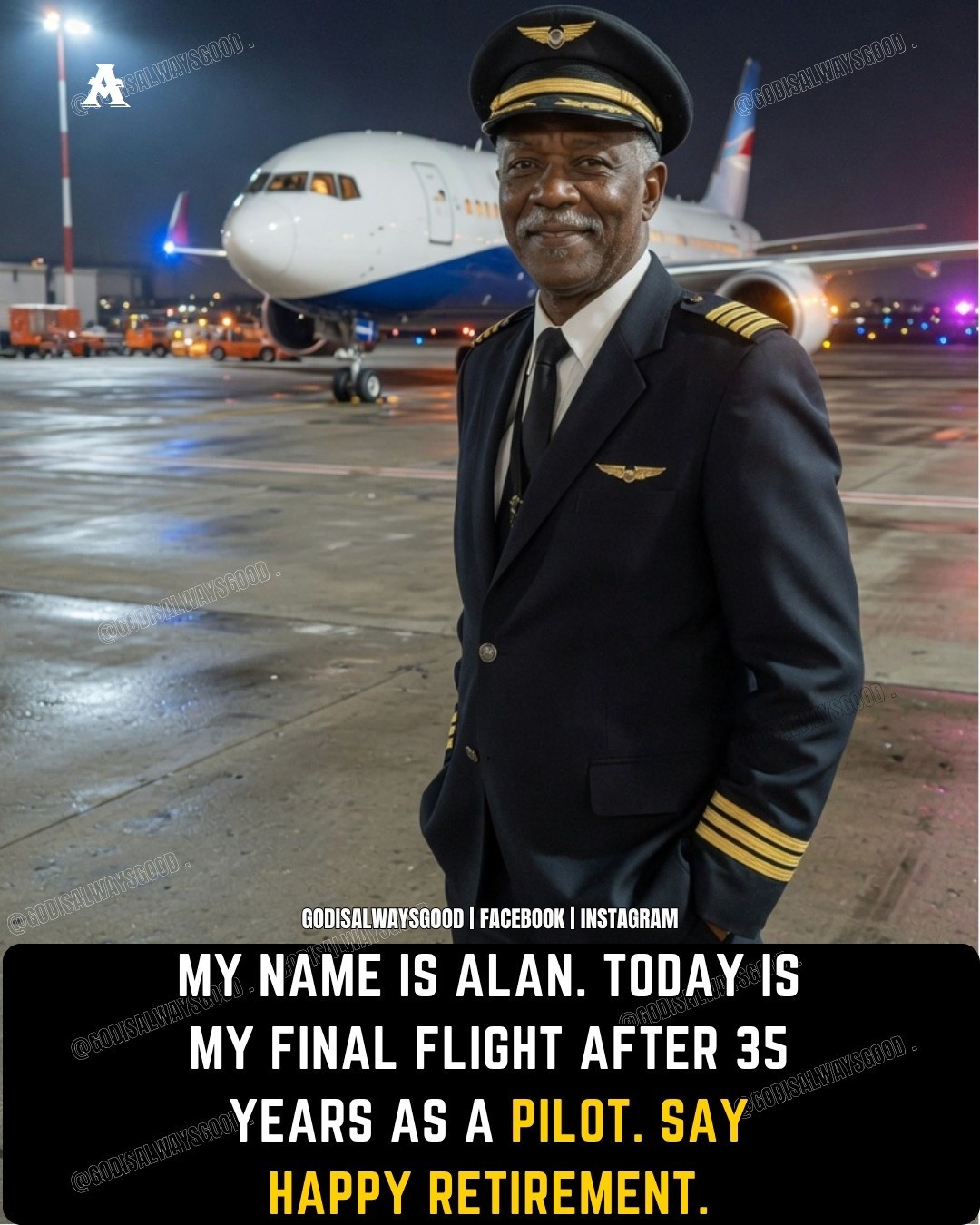 “Ladies and gentlemen… this will be my final landing.”