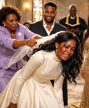 Unaware She Was A Trillionaire’s Only Child, His Mother Ripped The Wedding Veil Off Her Head At The