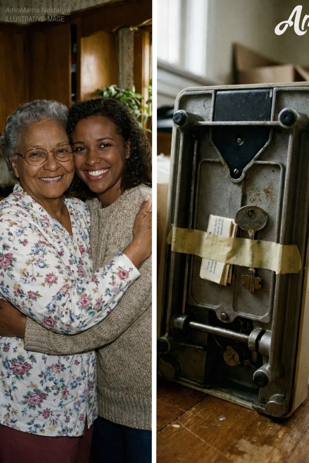 My Grandmother Left Her House to the Neighbor and Gave Me Only Her Old Sewing Machine – Then I Found a Key and a Note Taped to It