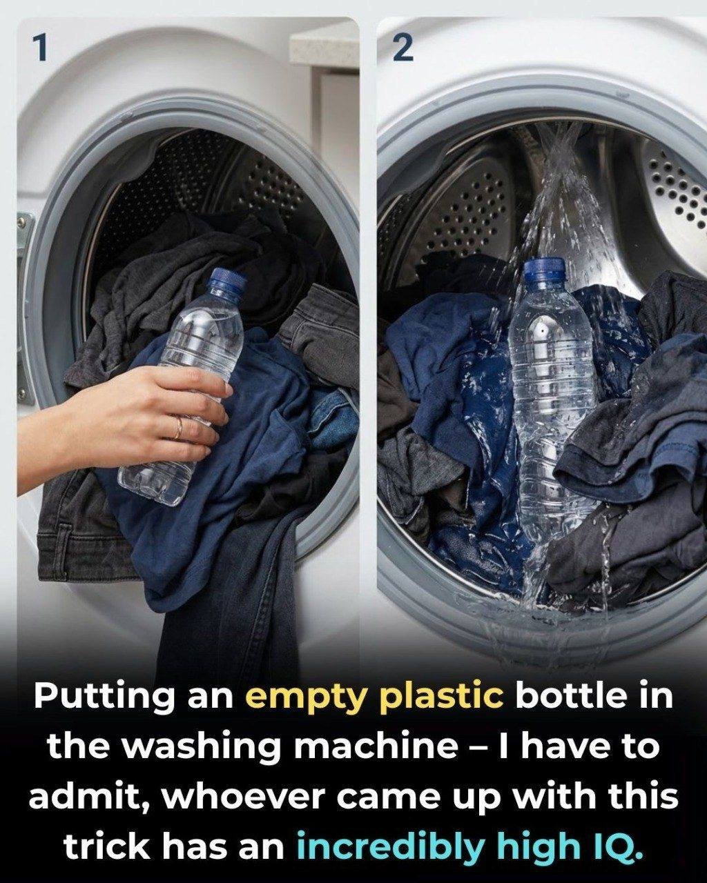 Put an Empty Plastic Bottle in the Washing Machine: The Simple Trick Most People Don’t Know