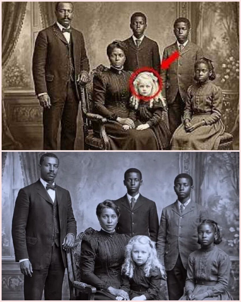 This 1897 family portrait holds a mystery that no one has ever solved — until now...