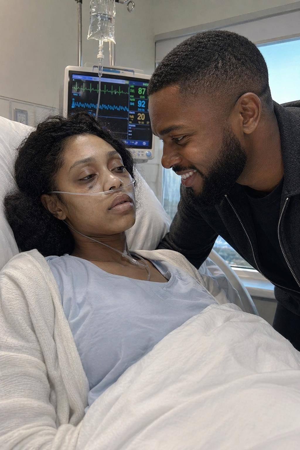 When the doctors gave her an estimated timeline, his reaction spoke volumes.
