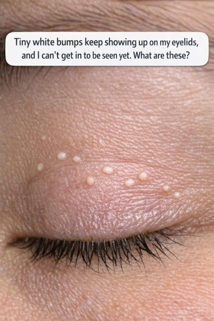 Tiny White Bumps on Your Eyelids: What They Are, Why They Appear, and What You Can Do About Them