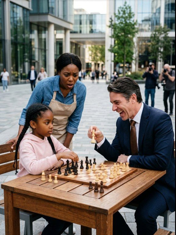 “100M$ if you beat me at chess,” the Billionaire laughed until he was HUMILIATED by the poor daughter